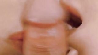 Close up double blowjob compilation with intense Asian beauty ZIAxBITE
