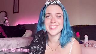 Bad Dragon’s intense anal gapping with Princess and machine