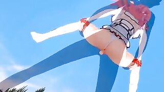 Hentai with Kaifuku ending, featuring Flare Arlgrande in an intense scene