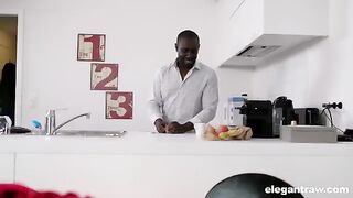 Hot cheating scene with Valentina Ricci and a huge black cock in stunning HD