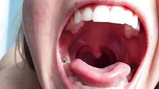 Spitting and gagging tour of my mouth