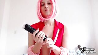 Sakura explains how to masturbate like a professional