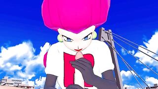 Jessie from Team Rocket fucks you in this hot anime scene