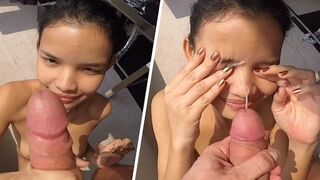 Thai girl Lilly gets her pussy railed hard in this hot vid