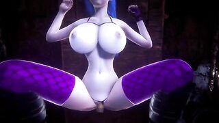POV of a guy who JINXED the sexy League of Legends cosplayer
