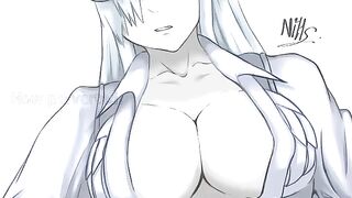 WBC catches you slacking off with this enticing erotic anime JOI content