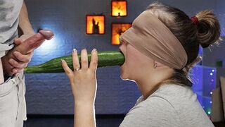 My friend tricked me blindfolded with the taste game - SanyAny