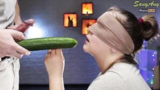 My friend tricked me blindfolded with the taste game - SanyAny