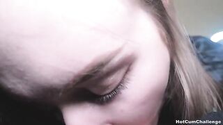 A step-daughter in nun clothes was fucked by her step-daddy to help her with masturbation