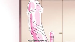 Hentai girl with big ass fucked by two cocks