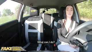 Fake Driving School Instructor Cheats with Hot Student Lady Gang