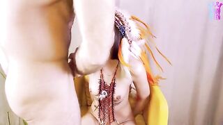 Hot Polish Bogini Gypsy Queen fucked by a wild cowboy in 4K
