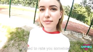 She is fucking with her teacher to get a good mark for sex