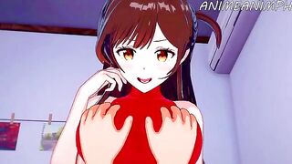 Rent a Girlfriend Chizuru Mizuhara’s special service - Hentai