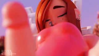 Wendy Corduroy 3D sound - Gravity Falls inspired anime action
