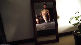 A pretty girl surprises me with a blowjob and cum in her mouth and tits