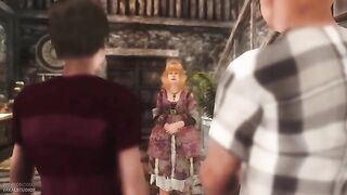 The Nasty Harry Potter Meet Ginni The Sexy Sister - 3D porn 60 FPS - Skyrim porn - Hentai + POV