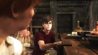 The Nasty Harry Potter Meet Ginni The Sexy Sister - 3D porn 60 FPS - Skyrim porn - Hentai + POV