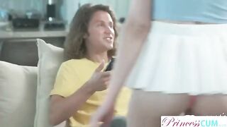 You're gonna give your stepsister all of your cum - PrincessCum
