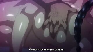 Cartoon hentai Jashin Shoukan Inran Kyonyuu Oyako Ikenie Gishiki Episode 2