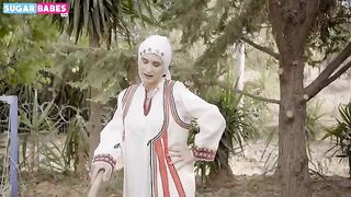 Hot Greek MILF gets her asshole gapped by a horny farmer