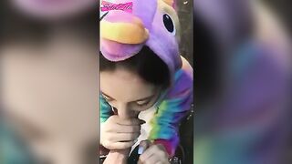 A girl ran away after getting fucked outdoors - SolaZola