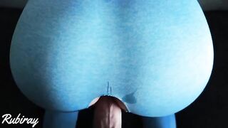 Guy fucked tight pussy of his best friend in yoga pants