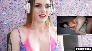 The roughest sex with a beautiful slut that makes her brain melt - PF Porn Reactions Ep IV