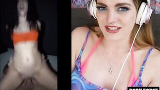The roughest sex with a beautiful slut that makes her brain melt - PF Porn Reactions Ep IV