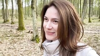 The wife was unfaithful to her husband in the forest
