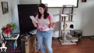 He said my blowjobs suck, so I proved him wrong with Paige Steele's curvy prowess!