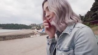 Real sex with a girl she met on the street - Belleniko