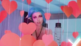 Only Anal with Jinx Valentine in a kinky cosplay twist