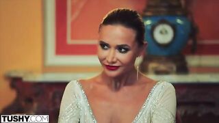 Stunning model Venera gets her anal DP fantasies fulfilled in breathtaking TUSHY style