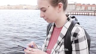 The guy did not expect to see a naked girl on the first date