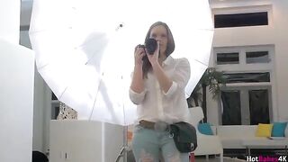 The photographer fucked the three girls in a steamy, passionate session