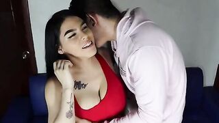 I can't help but jerk off when I see my step-sister - Homemade rough sex