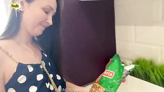 A young guy is upset, his stepmom consoles him and caresses him with her pussy