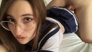 Stepsister BellaMurr shot a steamy video of us getting down after college - raw, real