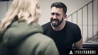 A homeless teen gets fucked by a family man who showed kindness to her