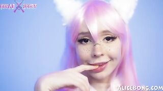 Neko cosplay dirt with intense anal action and creampie finish, featuring Alice Bong’s signature style