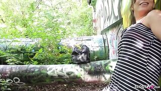 German mature bleached and fucked raw by Turkish stud in hardcore scene