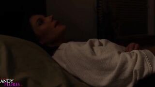 The hot teacher seduced her student during a sleepover