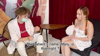 The doctor was upset when the girl lied about her virginity but they made a deal