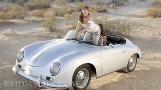 Riley Reid caught her husband's mistress, Abbie Maley, in a steamy car scene