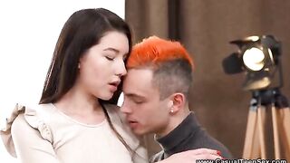 Day pickup ended with sex and a cumshot for Pearl