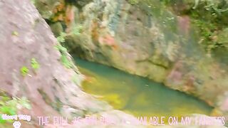 Sex in the waterfall, zoo cafe and hotel in Koh Phangan - alternative girl