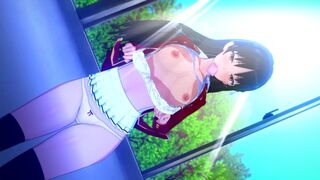 Suzune Horikita desires you in a passionate classroom setting hentai