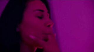 A girl has sex with a stranger while her boyfriend is on the phone