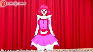The hottest clown girl Geiru Toneido gets fucked hard in this steamy scene